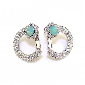 Cocktail Elegant Clip Post Earrings