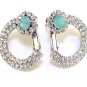 Cocktail Elegant Clip Post Earrings