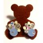 Blue Bubbles Crystal Beads