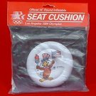 Los Angeles 1984 Olympic Seat Custion - Mint FREE SHIPPING