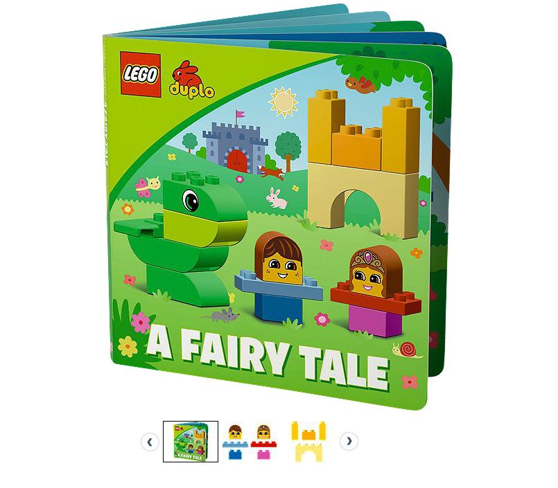 NEW Lego Duplo Toddler Read & Build Fairy Tale Storybook Playset 15