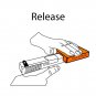 Handi-Racker 2 for Full Sized Pistols (Orange)