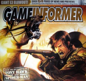 GameInformer Gun CoverPage