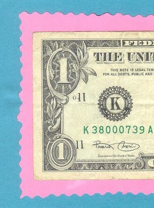 shift left  ERROR  $1.00 FRN " K " district