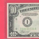 1934 $10.00 FRN ( I ) district