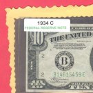 $10  FRN 1934c  =B14815459E