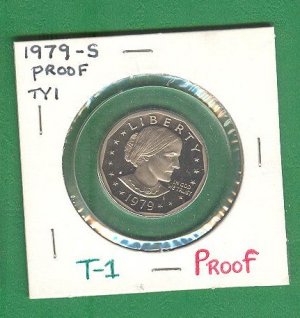 Proof  SBA Dollar 1979-S Type 1