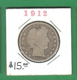 1912  Barber 50 cent