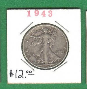 1943  Half dollar