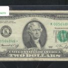 1976 " K " STAR $2.00 FRN = K00564846*
