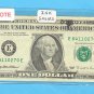 Ink smear = ERROR = $1.00 FRN E64110270E