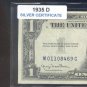 1935d = $1.00 = SILVER certificate = M01108469G
