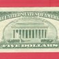1963 $5.00 Red Seal = A58081682A
