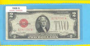 1928g $2.00 Red Seal ....