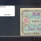 WWII JAPAN AMC 10 SEN WWII JAPAN AMC 10 SEN