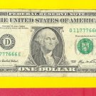 11 777 666 =  FANCY # ~~ 2006 --- $1.00 ~~