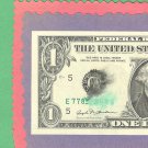 ERROR==solvent / ink smear $1.00 FRN