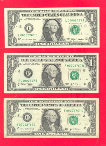 Seeing TRIPLES  # 2767 * 2767 * 2767 = Same SERIAL # ~~