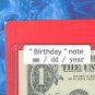 ~~ Birthday note ~~ == Aug   01, 1995  ==  cool note