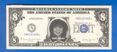 8 dollars = Novelty note = IMD12C4ABJ