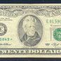 1993 " E " STAR $20.00 = E01590849*
