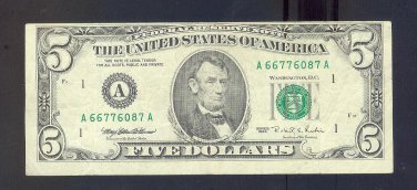 $5.00 === ERROR NOTE=== No margin Top == A66776087A