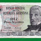 10 Pesos = ARGENTINA Central Bank
