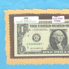 2009 " G " STAR note RUN 1 == ONLY 640k  G00089287*