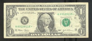 2003 " K " STAR note RUN 1 == K03129115*