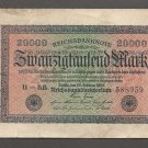 Germany ===  1923 === 20,000 MARK   = 588959