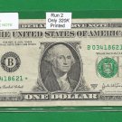 2003a " B " STAR== run 2 == only 320K printed = B03418621*