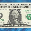 2009 " A " STAR note RUN 1 == ONLY 640k =  A00453723*