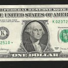 2017 " K " STAR note RUN 1 == K02372510*