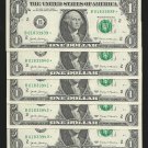 (5) 2017 " B " STAR notes consecutive numbers = 01833939-43