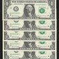 (5) 2017 " B " STAR notes consecutive numbers = 01833939-43