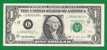 1995 " L " STAR note RUN 2 == L05407917*