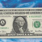 2001 " A " STAR note RUN 1 == ONLY 320k = A00208025*