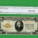 ~~~ 1928 ~~~ $20.00 ~~~~ GOLD Certificate VF-20 = A23908303A