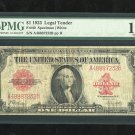1923 ~~ RED ~~~ $1.00 = Fr # 40 ==  graded  F12