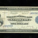 Series 1915   $5.00 ~~  FRBN = J450583A