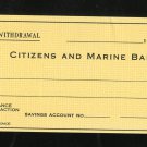 Citizens and Marine Bank of HAMPTON, VA