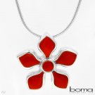 New Genuine Chalcedonies Flower Necklace