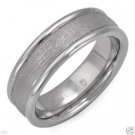 TITANIUM WIDE WEDDING BAND RING SIZE 9 (SALE)