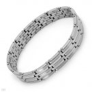 NEW MEN'S STAINLESS STEEL BRACELET RETAILS $139
