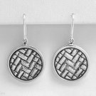 New Solid Sterling Silver 925 Dangle Earrings