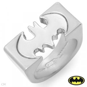 Dark Knight Batman Logo Ring Size 9.5