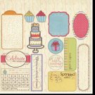 Imaginisce - all kinds of happy collection - birthday wishes