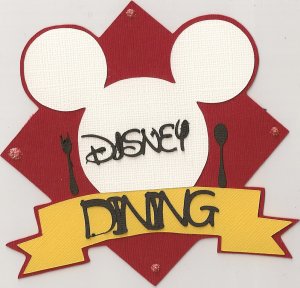 Disney Dining cutting file