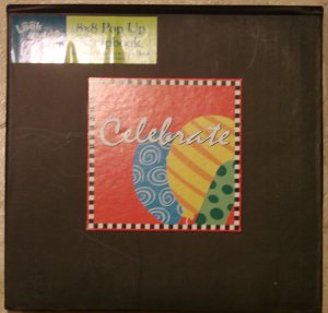 Celebrate 8X8 pop-up album