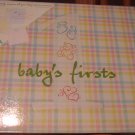 bound + determined baby's firsts 12x12 album w/ paper and stickers